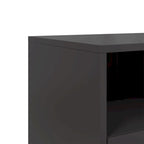vidaXL Mobile TV Centro Intrattenimento Unità Multimediale Mobili Soggiorno Acciaio - 15.4 x 39.6 x 23.8