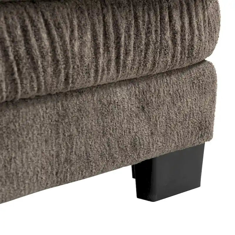 Divano a 3 posti imbottito 84 con Memory Foam e cuscini comfort
