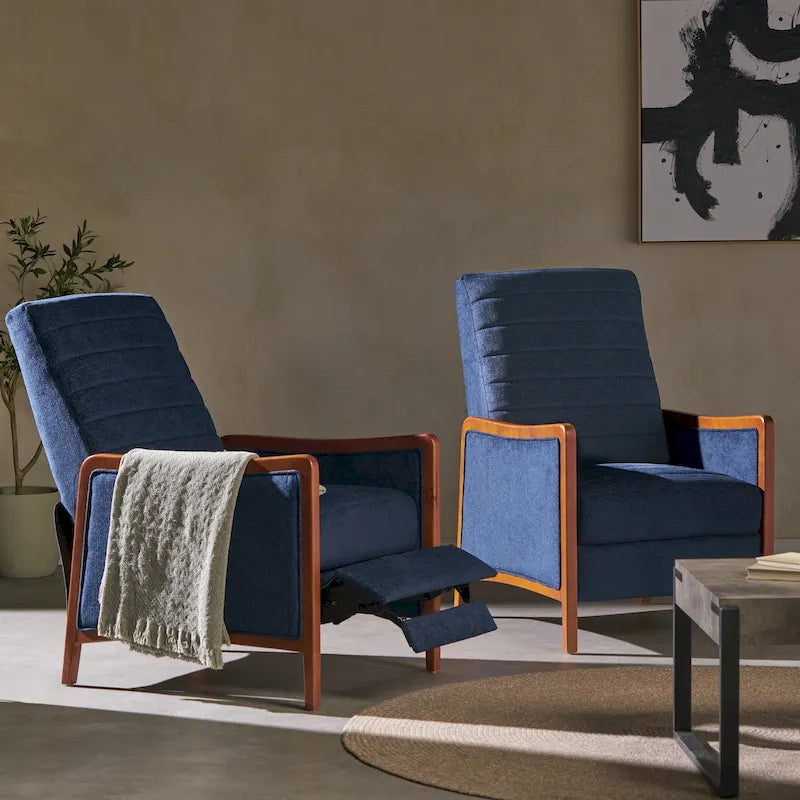 Anaura Channel Stitch Pushback Recliners by