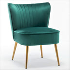 Us Pride Furniture Poltrona accentata moderna di metà secolo in microfibra, larghezza 23,2, modello Sauter