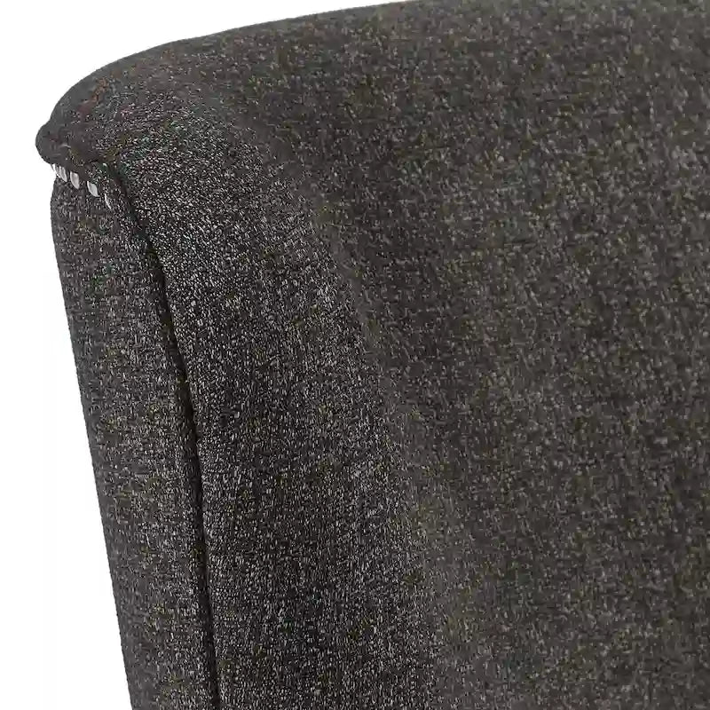Poltrona lounge Capella Highback Wing con poggiapiedi di