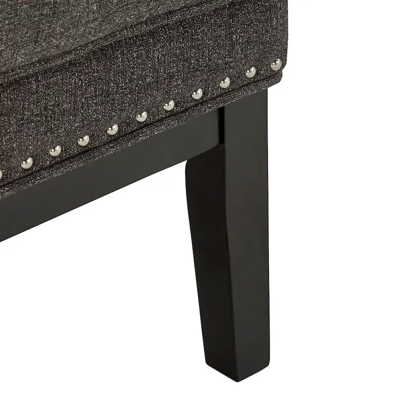 Poltrona lounge Capella Highback Wing con poggiapiedi di