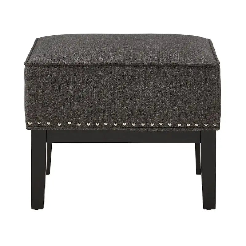Poltrona lounge Capella Highback Wing con poggiapiedi di