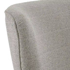 Poltrona lounge Capella Highback Wing con poggiapiedi di