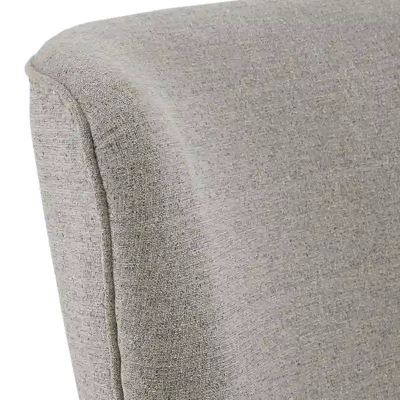 Poltrona lounge Capella Highback Wing con poggiapiedi di