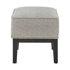 Poltrona lounge Capella Highback Wing con poggiapiedi di