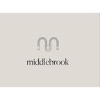 Mobile TV Middlebrook con 2 cassetti e base in metallo in stile contemporaneo
