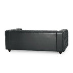 Divano Sagewood Transitional con imbottitura capitonné profonda, di