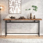 Tavolo Consolle, Tavolo Stretto Lungo da Ingresso da 180 cm per Soggiorno - 30P x 180L x 90A cm