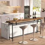Tavolo Consolle, Tavolo Stretto Lungo da Ingresso da 180 cm per Soggiorno - 30P x 180L x 90A cm