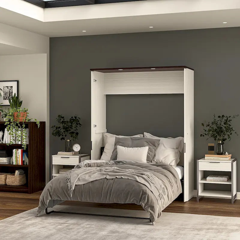 Lumina 61W Letto a scomparsa matrimoniale con scrivania di