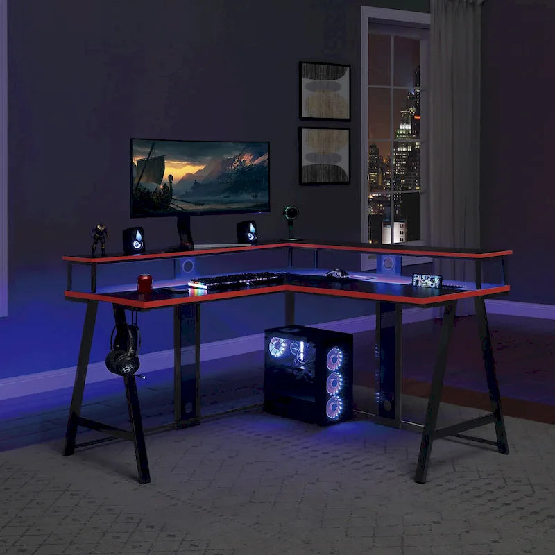 Scrivania da Gaming a L Disruptor