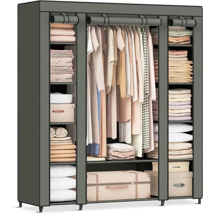 Armadio Portatile per Camera da Letto - 11.81P x 46L x 63.78A