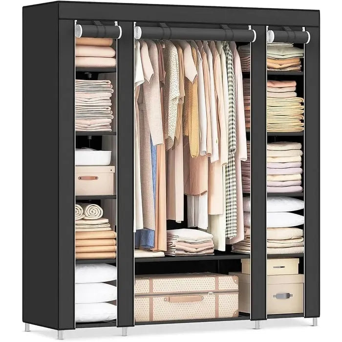 Armadio Portatile per Camera da Letto - 11.81P x 46L x 63.78A