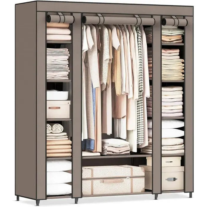 Armadio Portatile per Camera da Letto - 11.81P x 46L x 63.78A