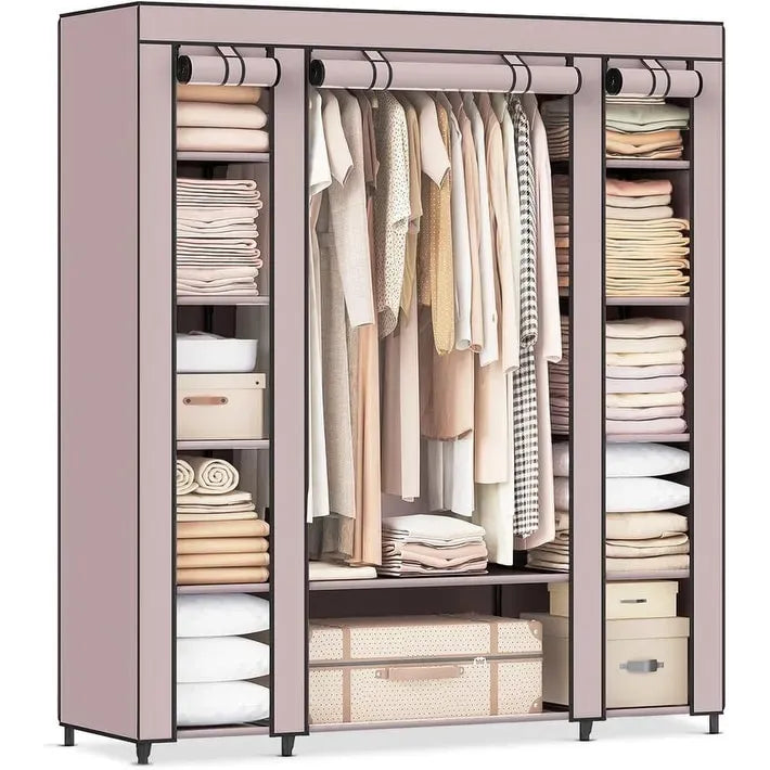 Armadio Portatile per Camera da Letto - 11.81P x 46L x 63.78A