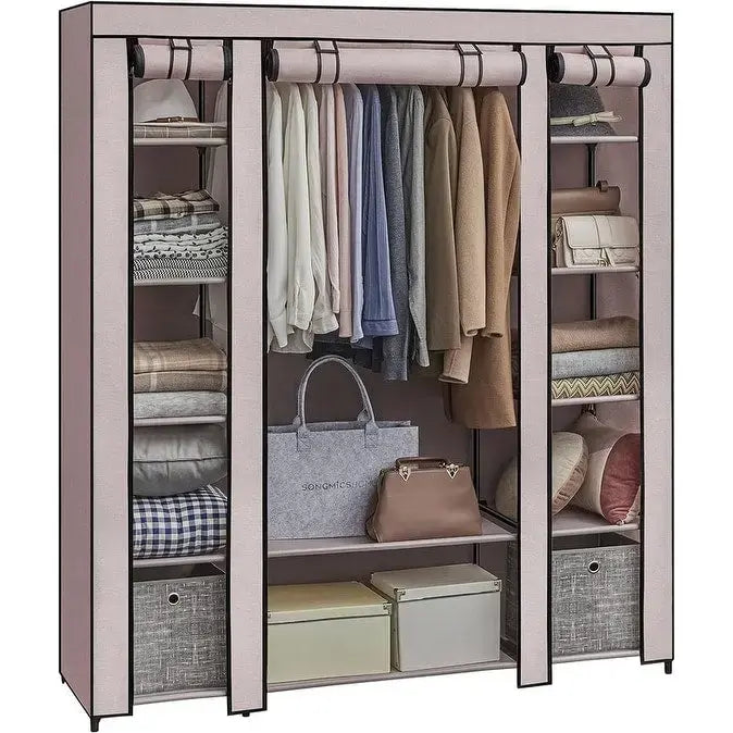 Armadio Portatile per Camera da Letto - 11.81P x 46L x 63.78A