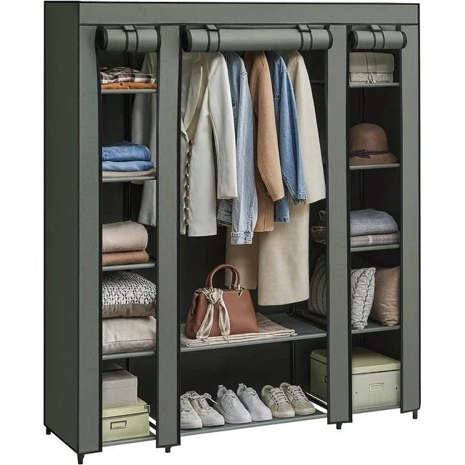 Armadio Portatile per Camera da Letto - 11.81P x 46L x 63.78A