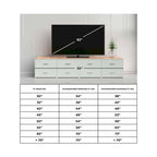 Mobile TV Roddinton 74 con camino elettrico