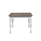 Tavolo con Gambe Magnolia Manor Antico Bianco Effetto Legno Usurato