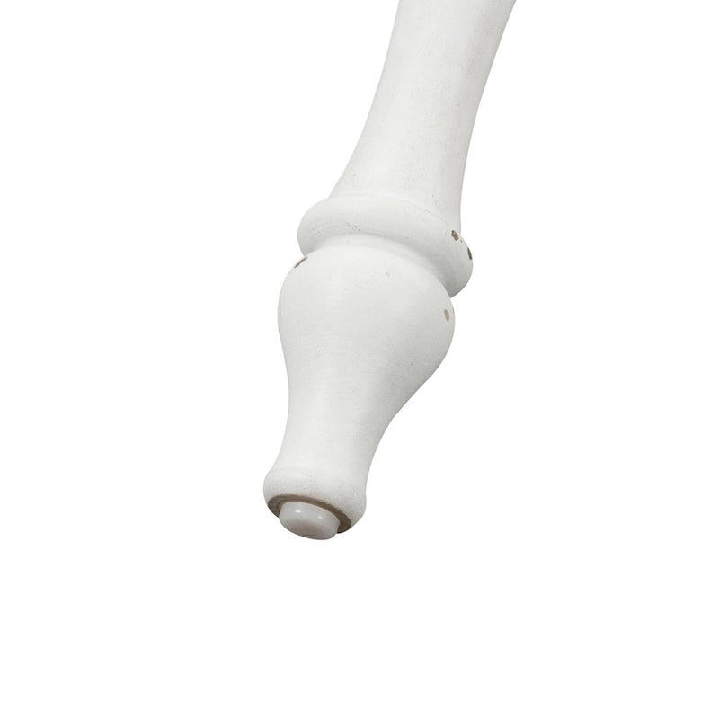 Tavolo con Gambe Magnolia Manor Antico Bianco Effetto Legno Usurato