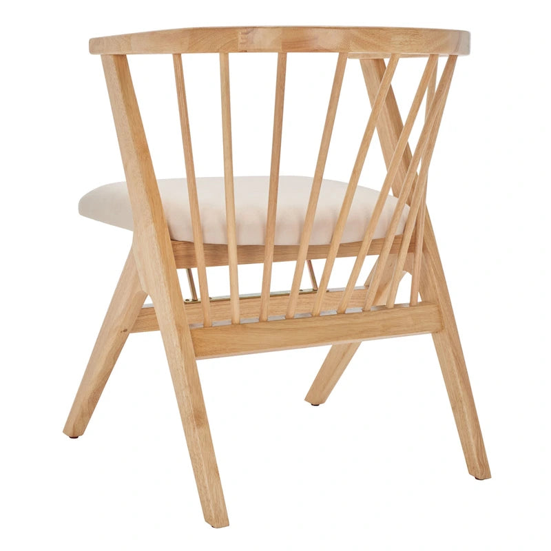 Sedia da pranzo Carlota Spindle (Set di 2) - 23 L x 23 P x 30 A - 22Lx22Px30A