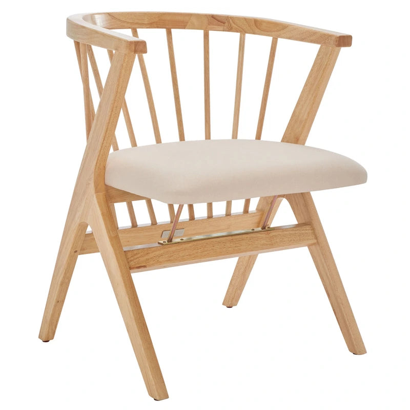 Sedia da pranzo Carlota Spindle (Set di 2) - 23 L x 23 P x 30 A - 22Lx22Px30A