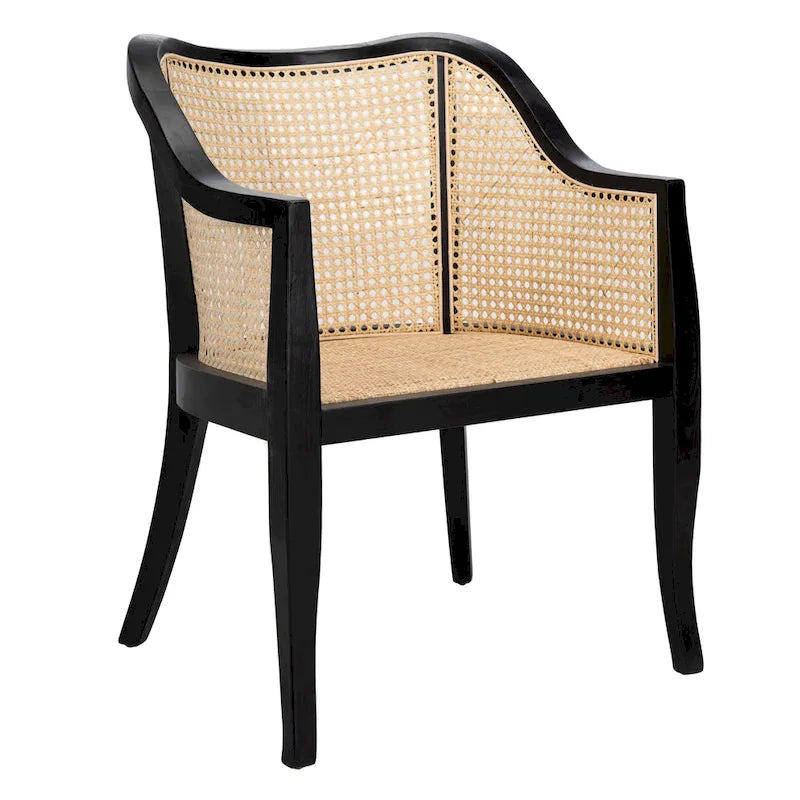 Sedia da pranzo Olar in canna - 23,6 x 23,8 x 32,7 - 24Lx24Px33A