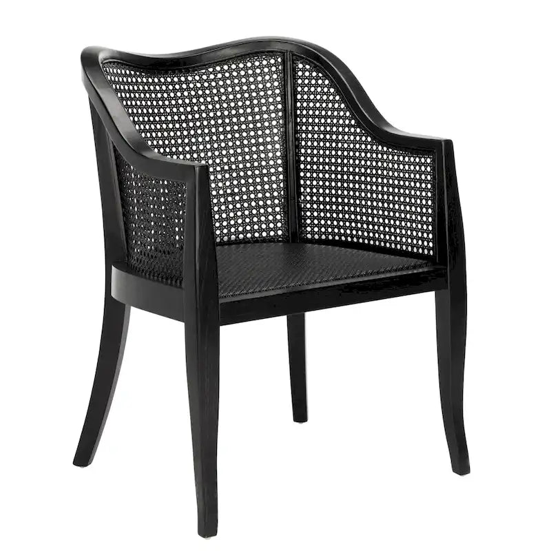 Sedia da pranzo Olar in canna - 23,6 x 23,8 x 32,7 - 24Lx24Px33A