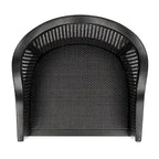 Sedia da pranzo Olar in canna - 23,6 x 23,8 x 32,7 - 24Lx24Px33A
