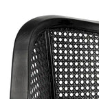 Sedia da pranzo Olar in canna - 23,6 x 23,8 x 32,7 - 24Lx24Px33A