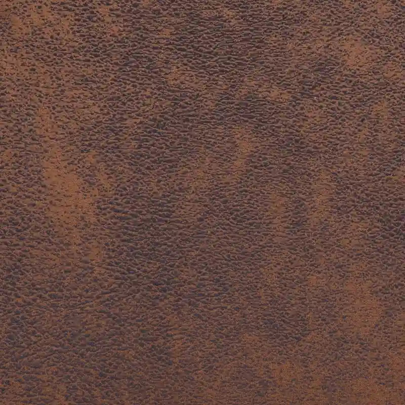 vidaXL Poltrona cubica in pelle scamosciata sintetica marrone - 33 x 24,4 x 28,7