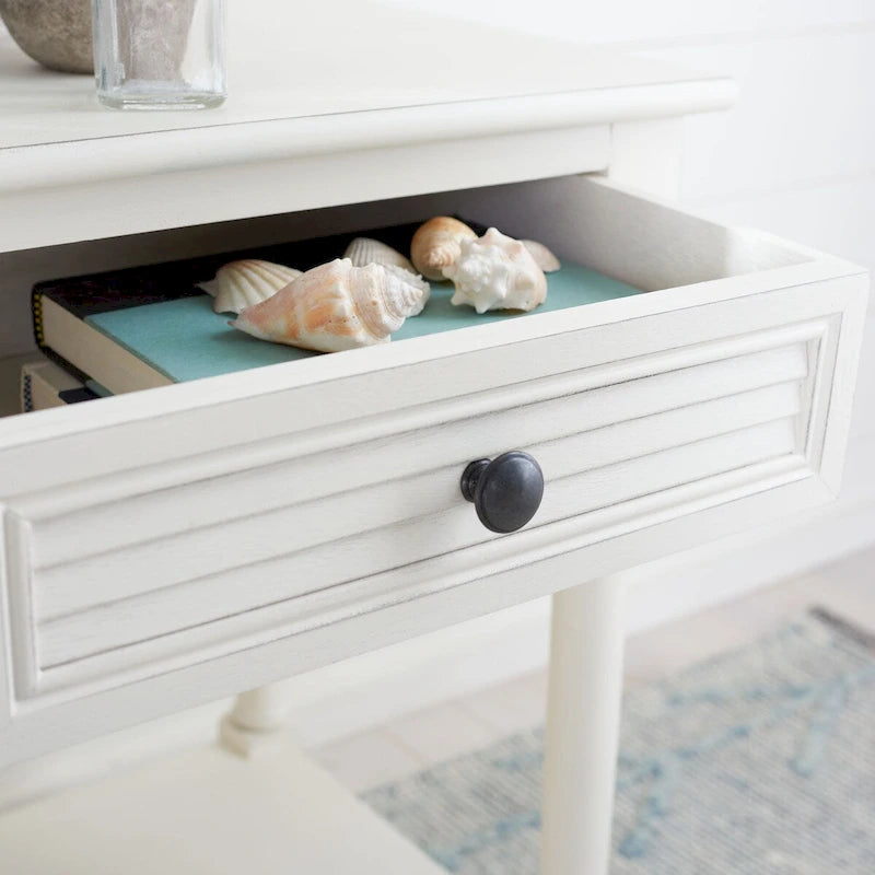 Comodino con 1 cassetto e ripiano inferiore Eleanore - 19 L x 15,8 P x 26 H - 19Lx16Px26H