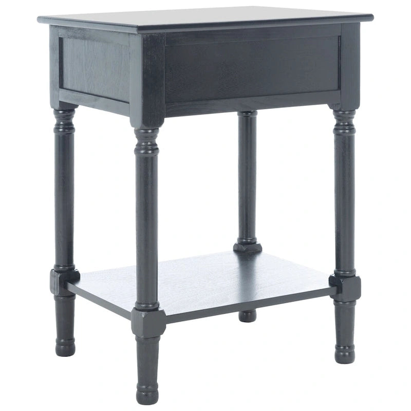Comodino con 1 cassetto e ripiano inferiore Eleanore - 19 L x 15,8 P x 26 H - 19Lx16Px26H