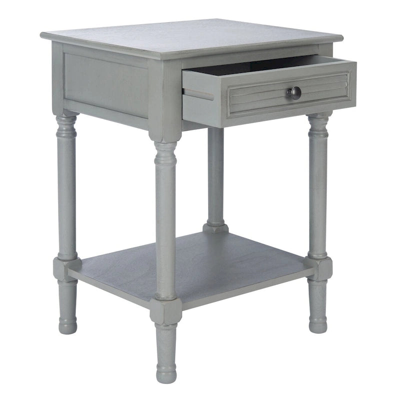 Comodino con 1 cassetto e ripiano inferiore Eleanore - 19 L x 15,8 P x 26 H - 19Lx16Px26H