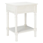 Comodino con 1 cassetto e ripiano inferiore Eleanore - 19 L x 15,8 P x 26 H - 19Lx16Px26H