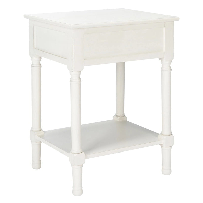 Comodino con 1 cassetto e ripiano inferiore Eleanore - 19 L x 15,8 P x 26 H - 19Lx16Px26H