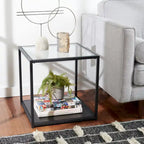   Arminta Square Lower Shelf Accent End Table - 19.7 W x 19.7 L x 19.7 H - 20Wx20Dx20H