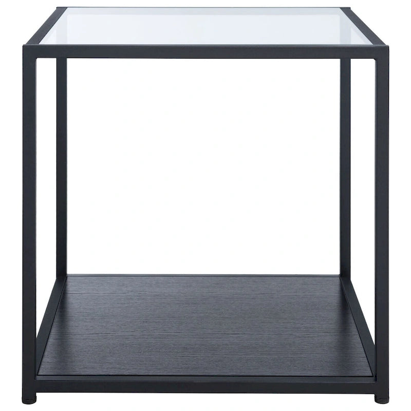 Arminta Tavolino Quadrato con Ripiano Inferiore - 19,7 L x 19,7 P x 19,7 A - 20Lx20Px20A