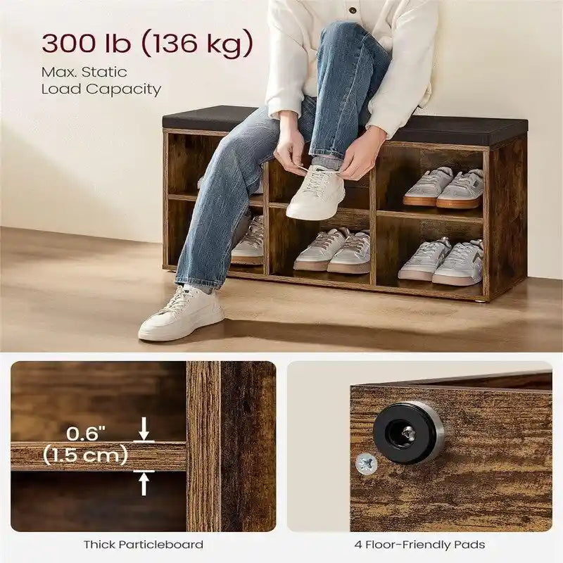 Organizzatore Porta Scarpe - 11.8P x 34.2L x 18.9A