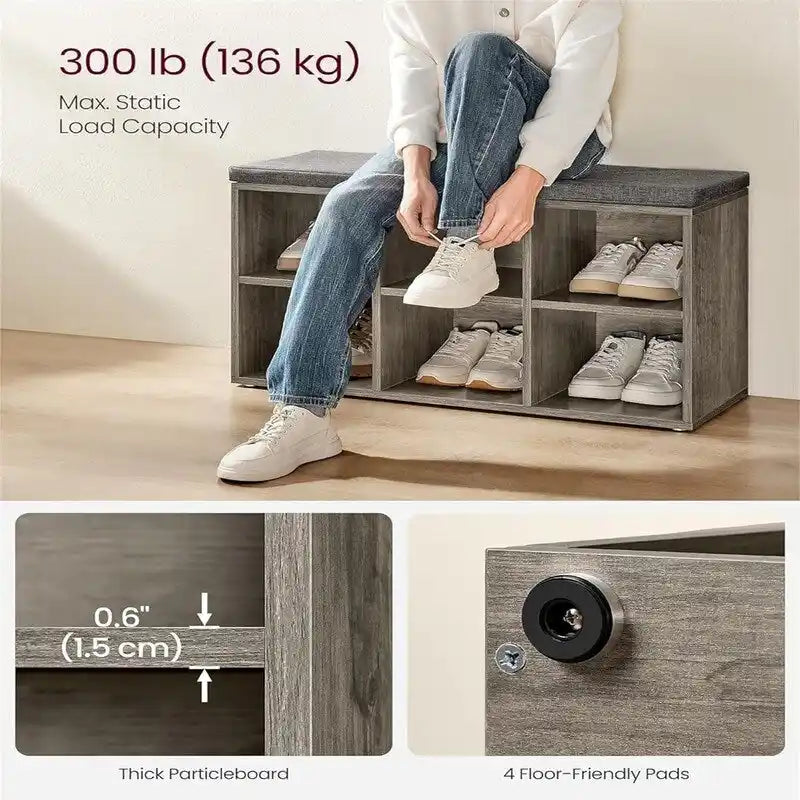 Organizzatore Porta Scarpe - 11.8P x 34.2L x 18.9A