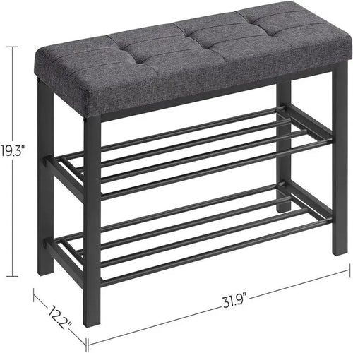 Scarpiera a 3 livelli per ingresso - 12,2P x 31,9L x 19,3A