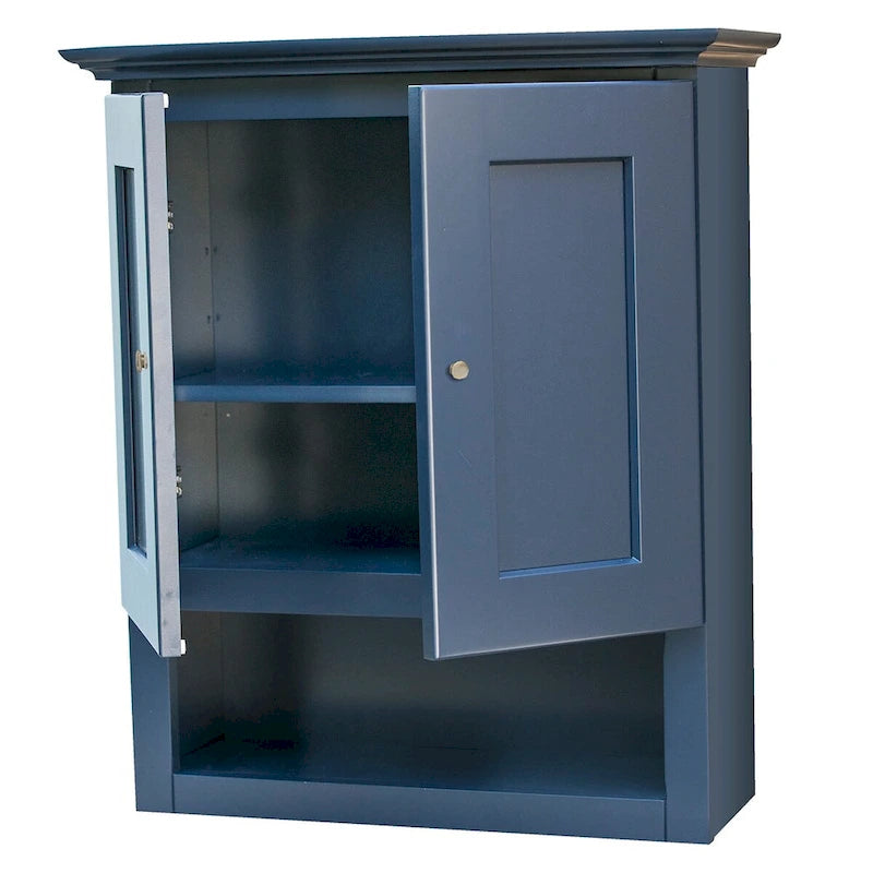 Pensile per bagno shaker blu - 21x26