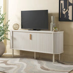 Credenza/Mobile multimediale Home Tealla 2 con ante a serrandina - 63Lx18Px32A