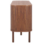 Credenza/Mobile multimediale Home Tealla 2 con ante a serrandina - 63Lx18Px32A