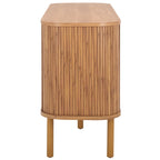 Credenza/Mobile multimediale Home Tealla 2 con ante a serrandina - 63Lx18Px32A