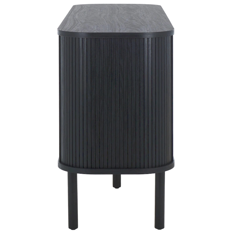 Credenza/Mobile multimediale Home Tealla 2 con ante a serrandina - 63Lx18Px32A